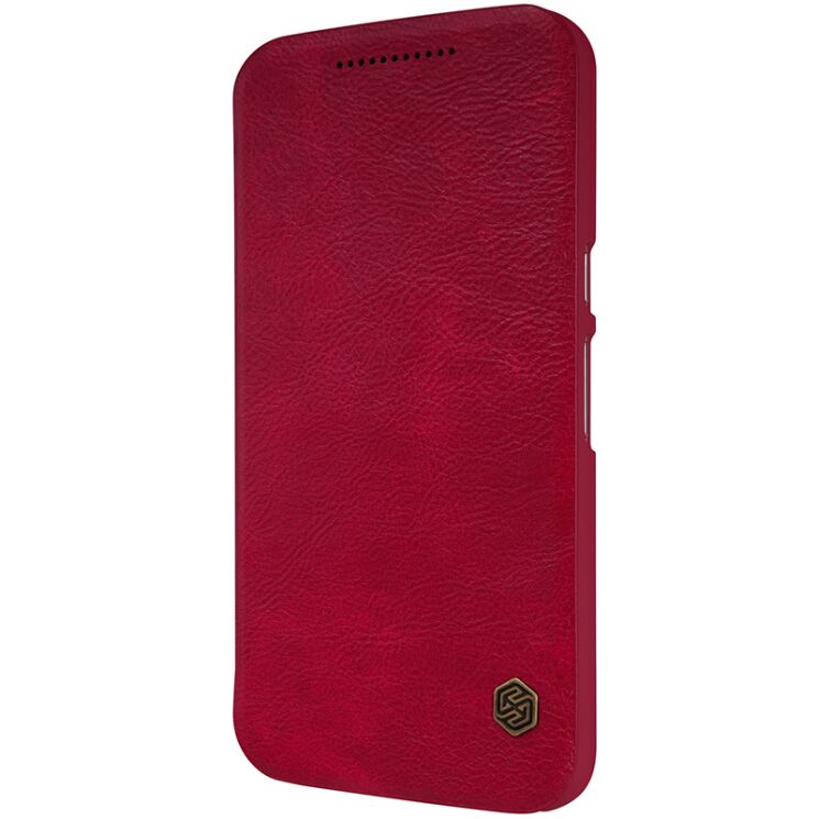 Чехол NILLKIN Qin Series для Motorola Moto G4/G4 Plus - Red: фото 6 из 17