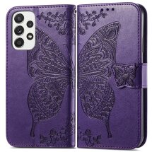 Чохол UniCase Butterfly Pattern для Samsung Galaxy A53 (A536) - Purple: фото 1 з 10