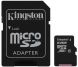 Картка пам`яті Kingston microSDHC 64Gb (10 class) + SD (GS-1965). Фото 2 з 2