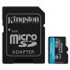 Картка пам’яті Kingston microSDXC 256GB Canvas Go Plus U3 V30 (R170/W90) + адаптер SDCG3/256GB): фото 1 з 3