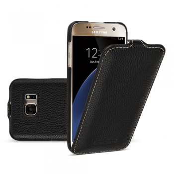 Кожаный чехол TETDED Flip Case для Samsung Galaxy S7 (G930): фото 1 из 8