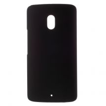 Пластиковая накладка Deexe Hard Shell для Motorola Moto X Play - Black: фото 1 з 6
