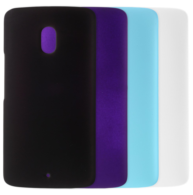 Пластиковая накладка Deexe Hard Shell для Motorola Moto X Play - Light Blue: фото 6 з 6