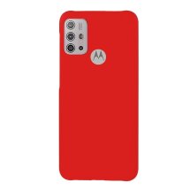 Пластиковый чехол Deexe Hard Shell для Motorola Moto G10 / Moto G20 / Moto G30 - Red: фото 1 из 7