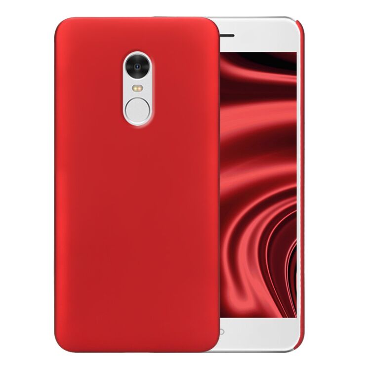 Пластиковий чохол Deexe Hard Shell для Xiaomi Redmi Note 4X - Red: фото 1 з 4
