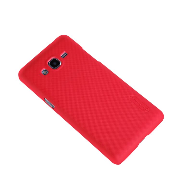 Пластиковый чехол NILLKIN Frosted Shield для Samsung Galaxy J2 Prime (G532) - Red: фото 2 из 14