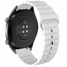 Ремінець Deexe Silicone Strap для годинників з шириною кріплення 22мм - White: фото 1 з 7