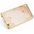 Силіконовий (TPU) чохол Deexe Shiny Cover для Xiaomi Redmi 3 Pro / 3s - Gold: фото 1 з 6