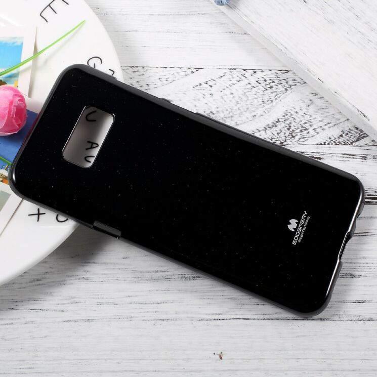 Силіконовий (TPU) чохол MERCURY iJelly для Samsung Galaxy S8 (G950) - Black: фото 3 з 7