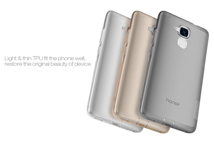 Силиконовый (TPU) чехол NILLKIN Nature для Huawei GT3 - Transparent: фото 10 из 17