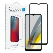 Защитное стекло ACCLAB Full Glue для Realme C3 /Realme 5 / Realme 6i - Black: фото 1 из 6