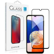 Защитное стекло ACCLAB Full Glue для Samsung Galaxy A14 (А145) - Black: фото 1 из 7
