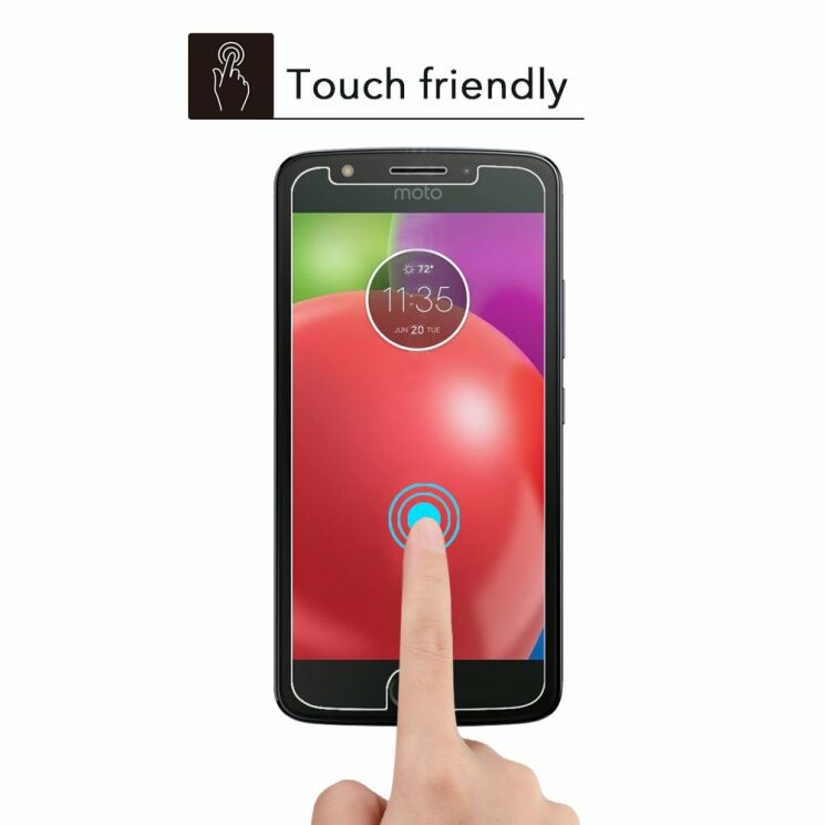 Захисне скло Deexe Crystal Glass для Motorola Moto E4: фото 5 з 5