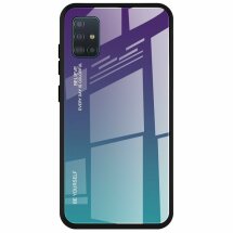 Захисний чохол Deexe Gradient Color для Samsung Galaxy A51 (А515) - Purple / Blue: фото 1 з 14