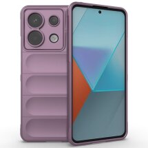 Защитный чехол Deexe Terra Case для Xiaomi Redmi Note 13 Pro 5G / Poco X6 - Light Purple: фото 1 из 6