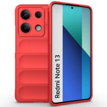 Захисний чохол Deexe Terra Case для Xiaomi Redmi Note 13 - Red: фото 1 з 8