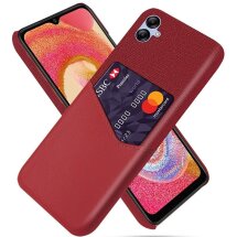 Захисний чохол KSQ Business Pocket для Samsung Galaxy A04 (A045) - Red: фото 1 з 4