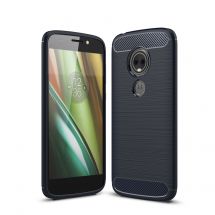 Захисний чохол UniCase Carbon для Motorola Moto E5 Play - Dark Blue: фото 1 з 11
