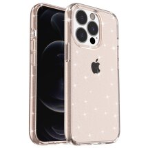 Захисний чохол UniCase Glitter Shell для Apple iPhone 15 Pro - Gold: фото 1 з 7