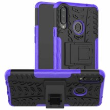 Защитный чехол UniCase Hybrid X для Samsung Galaxy A20s (A207) - Purple: фото 1 из 9