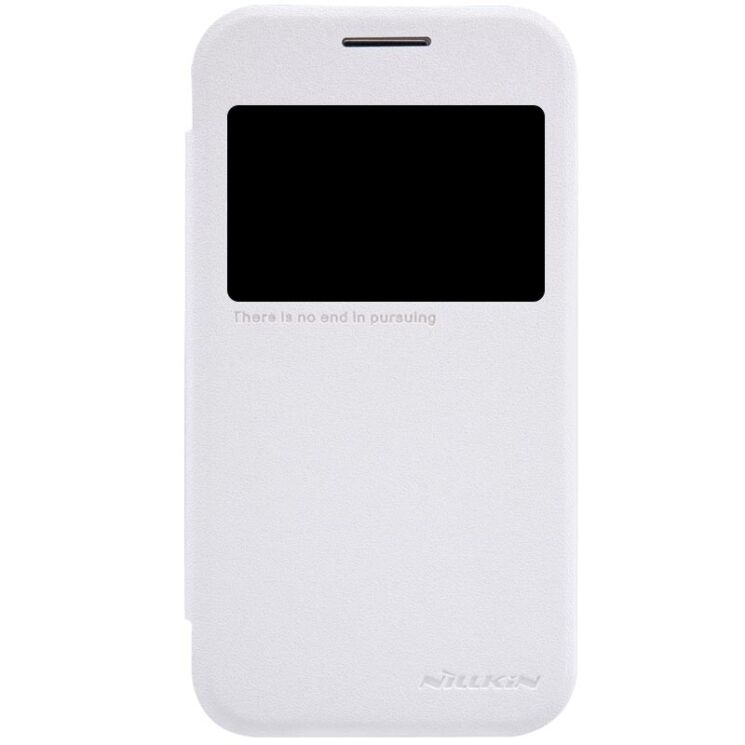Чехол NILLKIN Sparkle Series для Samsung Galaxy Core Prime (G360) - White: фото 1 из 14