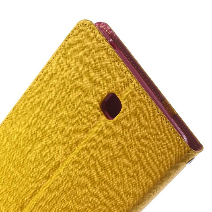 Чохол Mercury Fancy Diary для Samsung Galaxy Tab 4 7.0 (T230/231) - Yellow: фото 8 з 11