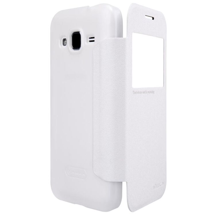 Чохол NILLKIN Sparkle Series для Samsung Galaxy Core Prime (G360) - White: фото 5 з 14