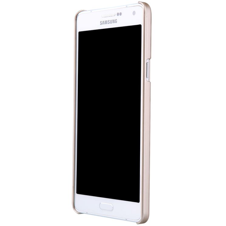 Пластиковая накладка NILLKIN Frosted Shield для Samsung Galaxy A7 (A700) - Gold: фото 4 из 17