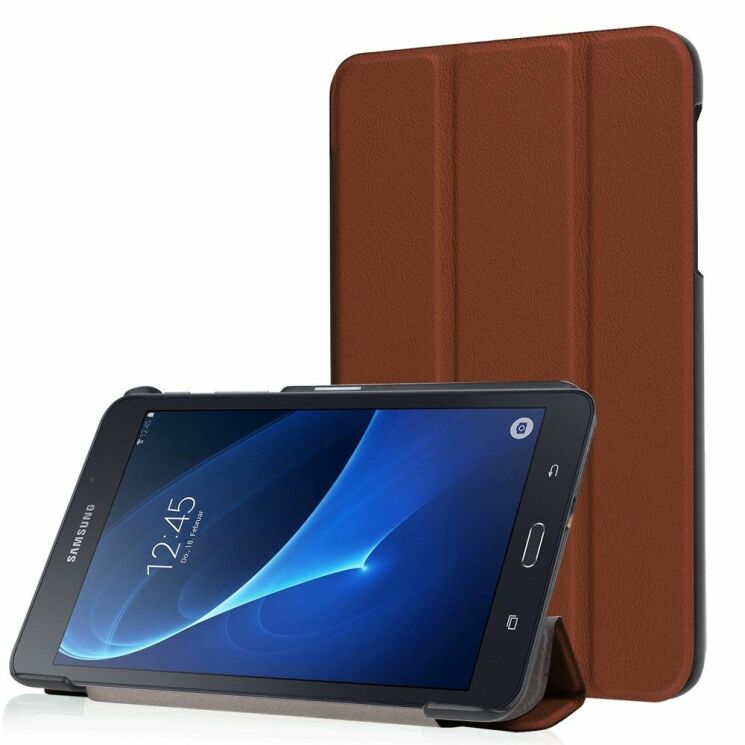 Чохол UniCase Slim для Samsung Galaxy Tab A 7.0 2016 (T280/285) - Brown: фото 1 з 9