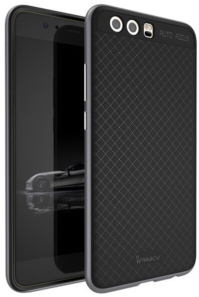 Защитный чехол IPAKY Hybrid для Huawei P10 Plus - Grey: фото 1 из 10
