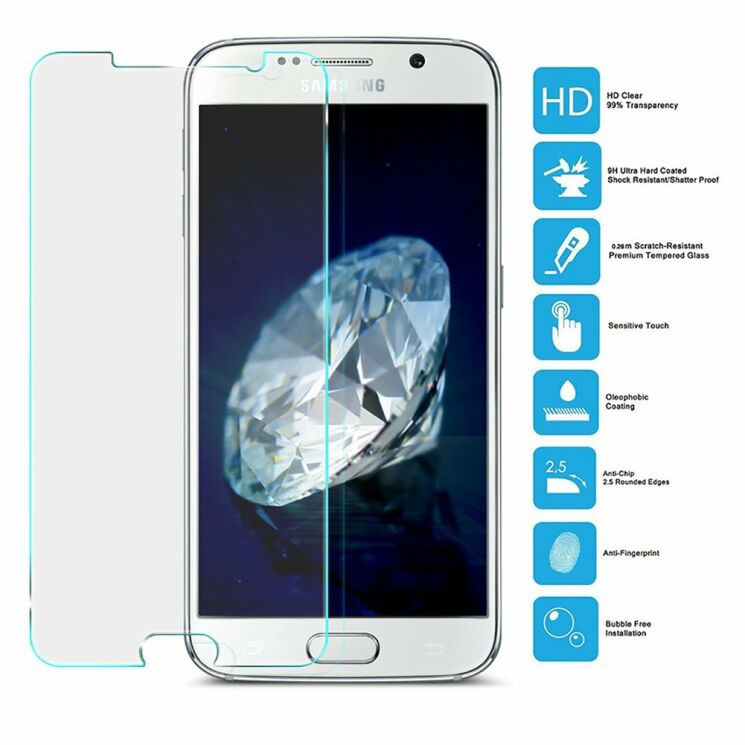 Захисне скло Ultra Tempered Glass 0.25mm для Samsung Galaxy A7 (2016): фото 2 з 3