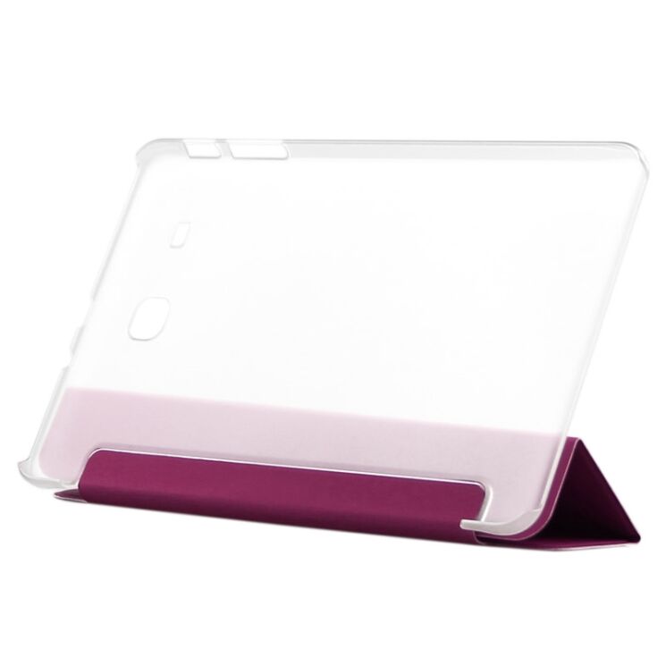 Чехол ENKAY Toothpick Texture для Samsung Galaxy Tab E 9.6 (T560/561) - Purple: фото 5 из 9