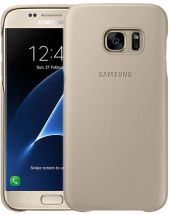 Чехол Leather Cover для Samsung Galaxy S7 (G930) EF-VG930LUEGRU - Beige: фото 1 из 7