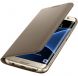 Чохол Flip Wallet для Samsung Galaxy S7 edge (G935) EF-WG935PFEGRU - Gold (111436F). Фото 1 з 5
