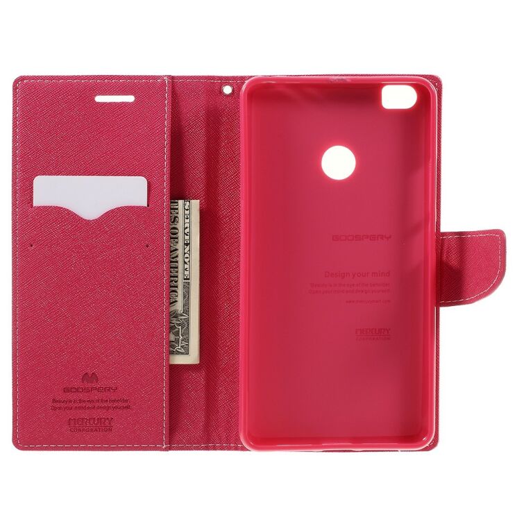 Чехол MERCURY Fancy Diary для Xiaomi Mi Max - Pink: фото 5 из 7