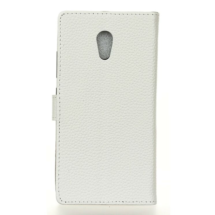 Кожаный чехол-книжка UniCase Leather Cover для Meizu M5s - White: фото 2 з 6