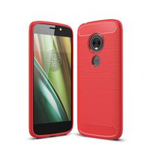 Защитный чехол UniCase Carbon для Motorola Moto E5 Play - Red: фото 1 из 11