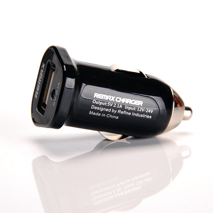 Автомобільний зарядний пристрій Remax Simple Charger - Black: фото 4 з 9