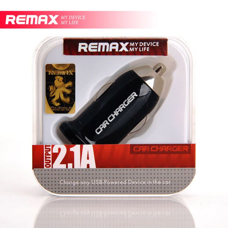 Автомобильное зарядное устройство Remax Simple Charger - Black: фото 6 из 9