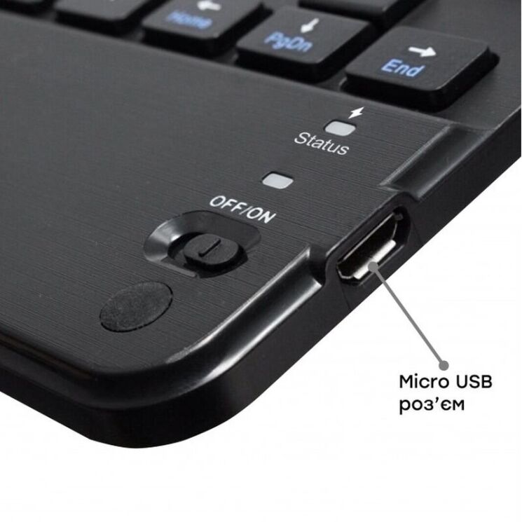 Беспроводная клавиатура с тачпадом AirON Easy Tap - Black: фото 5 из 9