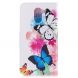 Чехол-книжка Deexe Color Wallet для Huawei Y7 - Butterfly in Flowers (124300B). Фото 3 из 8