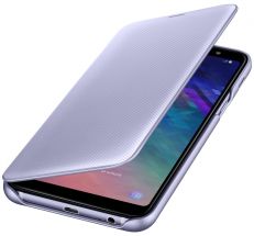 Чохол-книжка Wallet Cover для Samsung Galaxy A6+ 2018 (A605) EF-WA605CVEGRU - Violet: фото 1 з 18