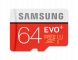 Картка пам`яті MicroSD Samsung 64GB 10 class EVO PLUS + адаптер (MB-MC64DA/RU) (MC-0609). Фото 1 з 4