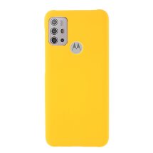 Пластиковый чехол Deexe Hard Shell для Motorola Moto G10 / Moto G20 / Moto G30 - Yellow: фото 1 из 7