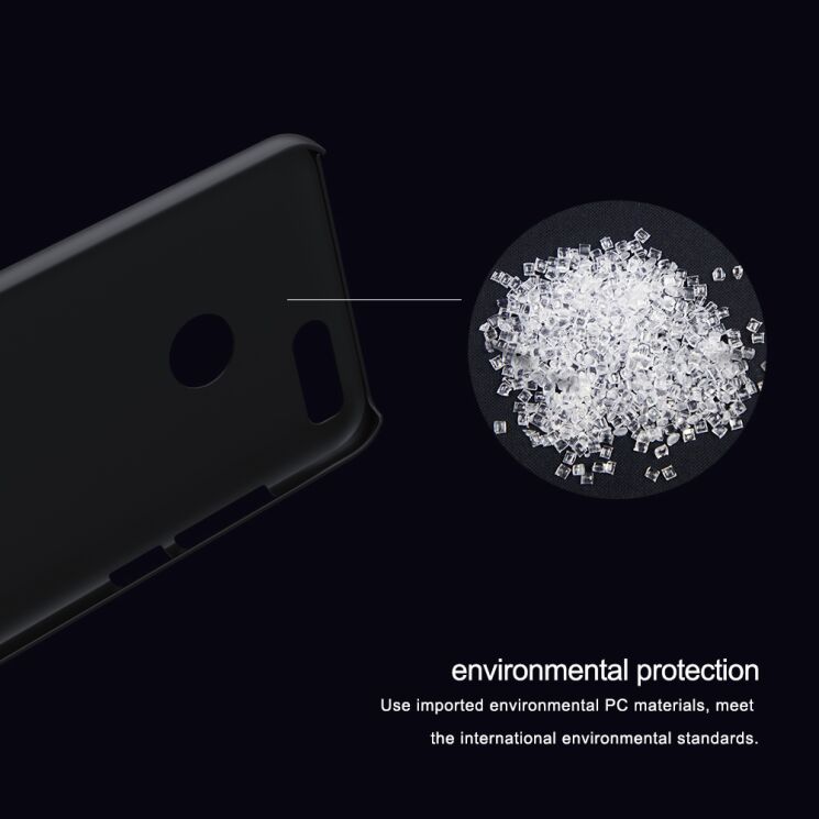 Пластиковый чехол NILLKIN Frosted Shield для Xiaomi Mi5X / Mi A1 - Black: фото 8 из 20