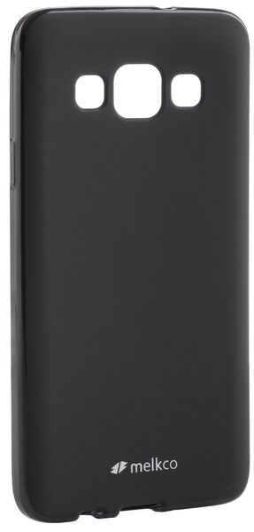 Силиконовая накладка Melkco Poly Jacket для Samsung Galaxy A5 (A500) - Black: фото 1 из 3