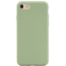 Силиконовый (TPU) чехол Deexe Matte Case для Apple iPhone SE 2 / 3 (2020 / 2022) / iPhone 8 / iPhone 7 - Green: фото 1 из 5