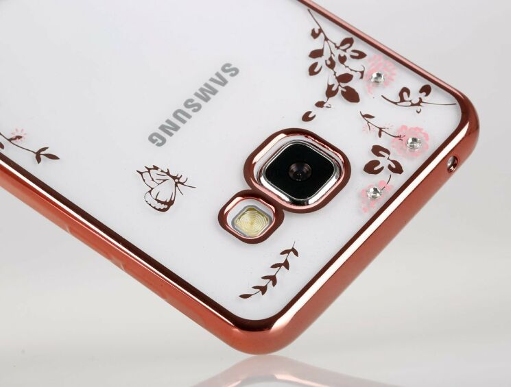 Силіконовий (TPU) чохол Deexe Shiny Cover для Samsung Galaxy A5 2016 (A510) - Rose Gold: фото 6 з 7