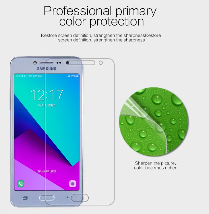 Защитная пленка NILLKIN Crystal для Samsung Galaxy J2 Prime: фото 2 из 6