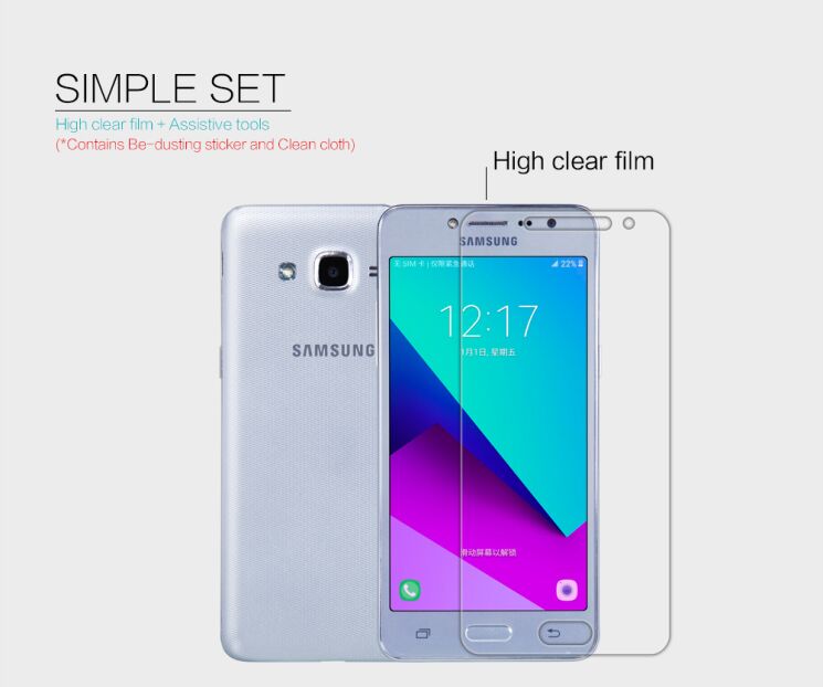 Захисна плівка NILLKIN Crystal для Samsung Galaxy J2 Prime: фото 5 з 6